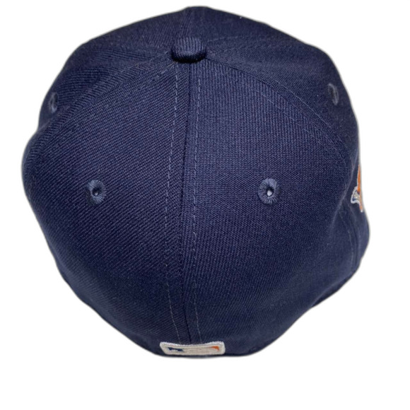 New Era 59Fifty DETROIT TIGERS Cap 2005 All Star Game Patch Hat 6 7/8 Navy Blue - Picture 4 of 8